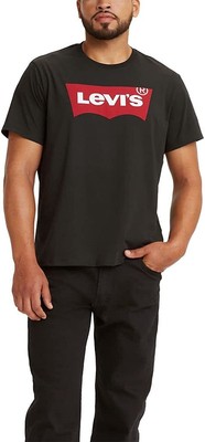 

Мужская классическая футболка с логотипом Levis, T-Shirt