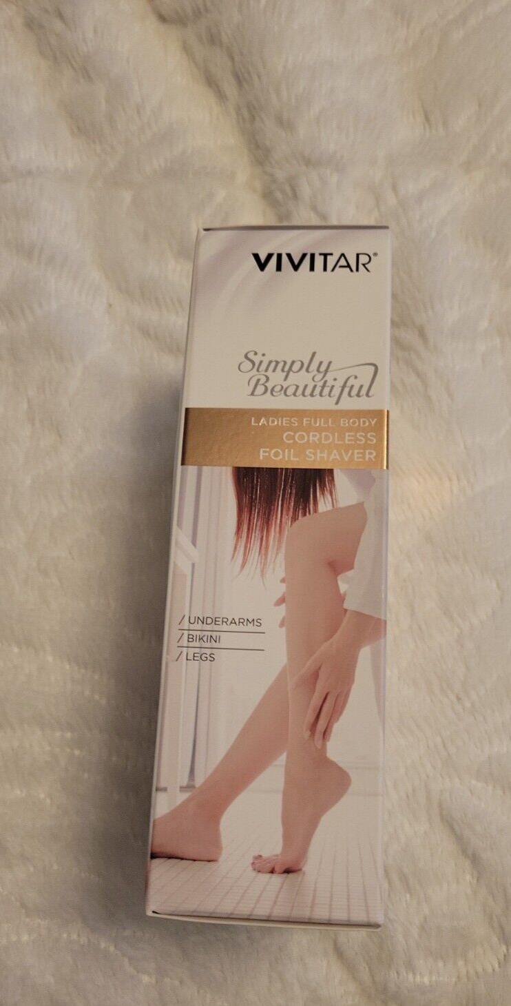 Vivitar Simply Beautiful Ladies Full Body cordless  Shaver NEW from Target $199
