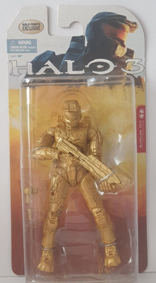 Halo 3 GOLD MASTER CHIEF 5'' Figure Halo Points 2008 Exclusive McFarlane NIB NEW