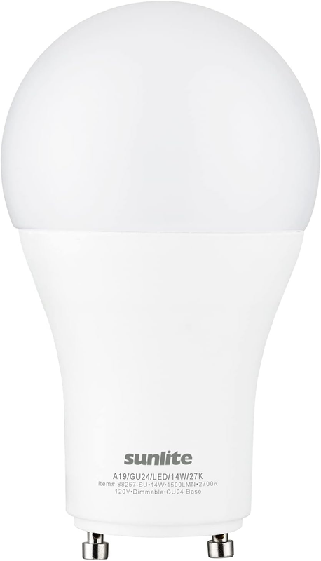88257 LED A19 Light Bulb, 14 Watts (100W Equivalent) 1500 Lu