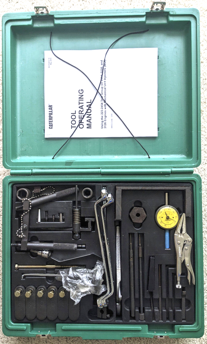 CATERPILLAR CAT 128-8822 223-2454 MUI Injector Tool Group CATERPILLAR CAT 128-8822 223-2454 MUI Injector Tool Group