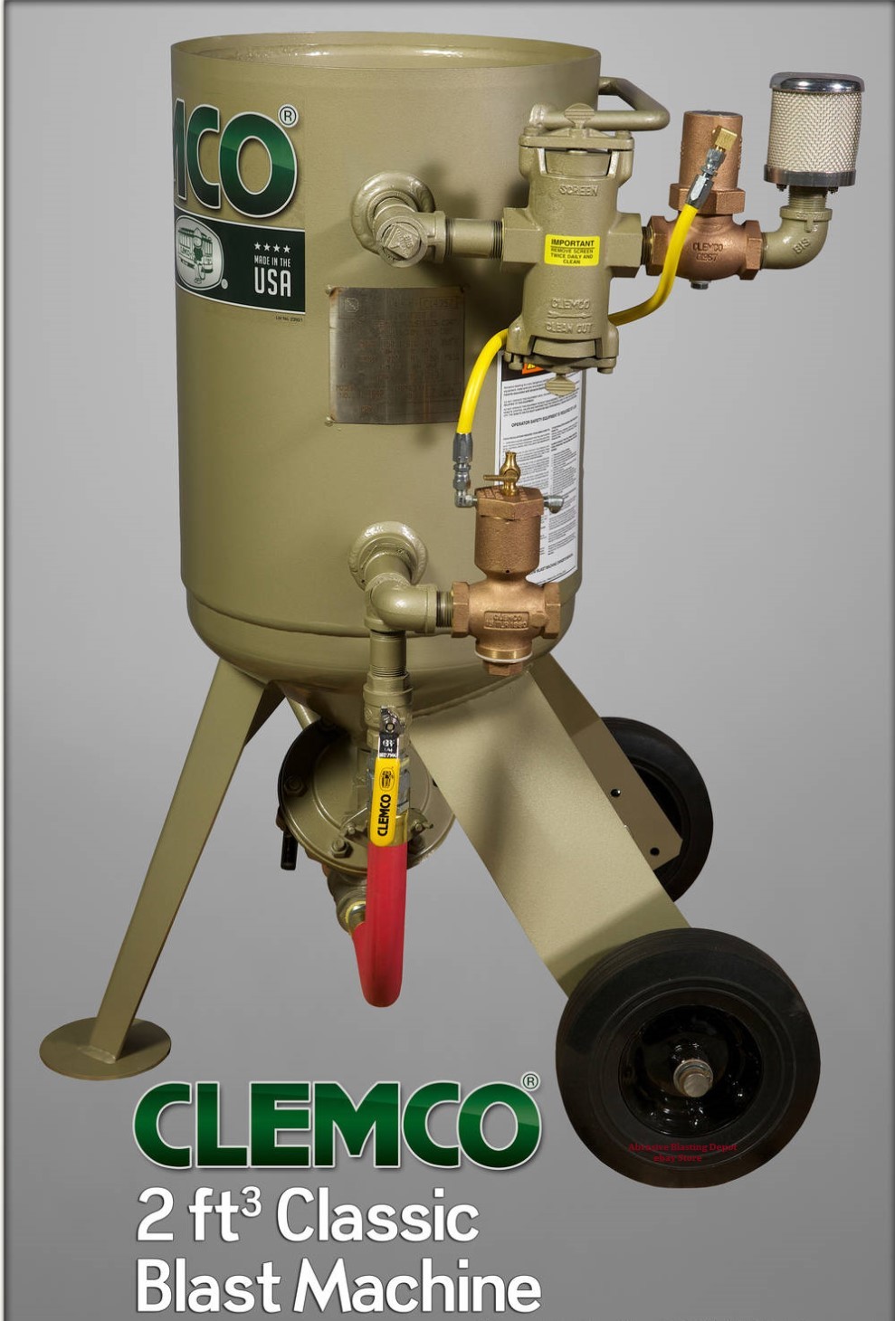 2 cuft Contractor machine with 1-1/2