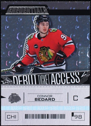 2023-24 Upper Deck Credentials - Connor Bedard #198