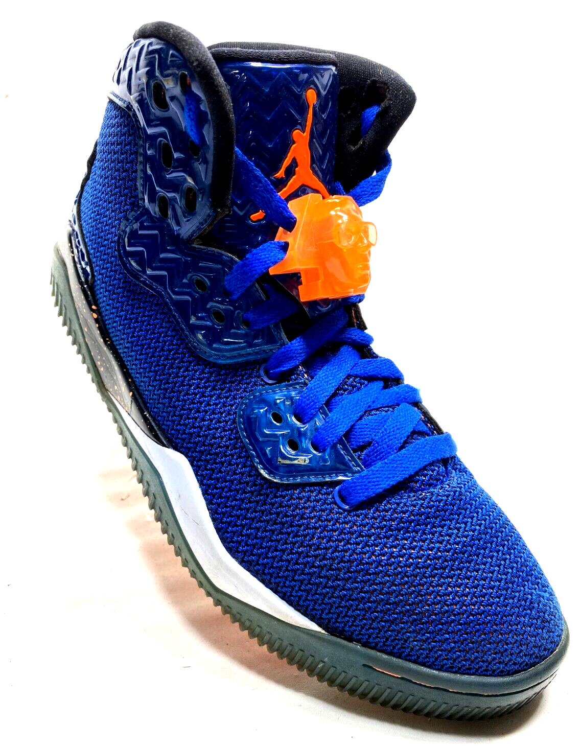 Nike Air Jordan Spike 40 Royal PE Shoes SIZE 8 Blue Orange