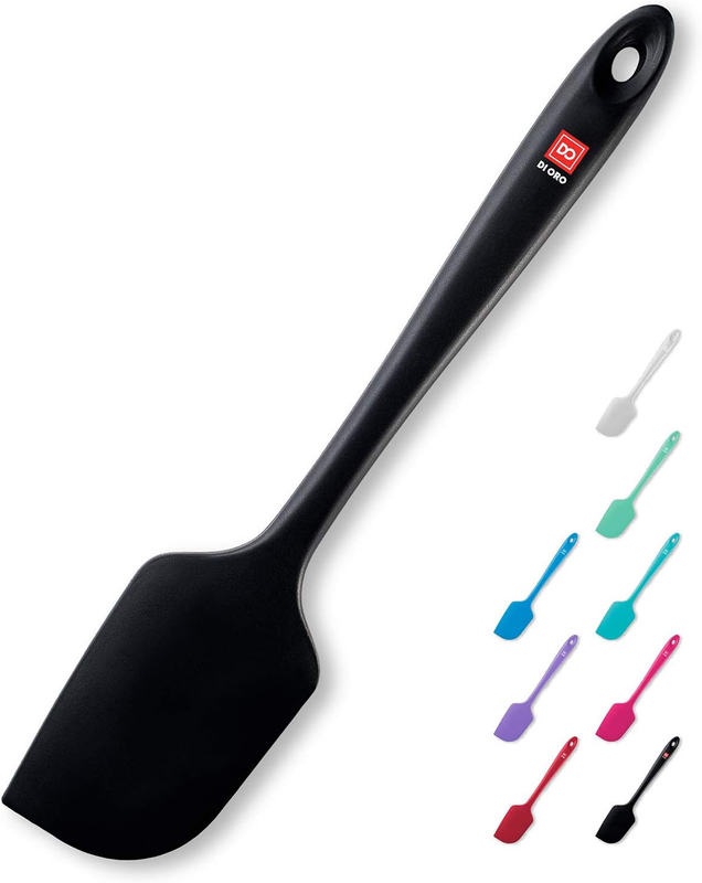 Silicone Spatula - 600°F Heat-Resistant Rubber Kitchen Spatula for Baking