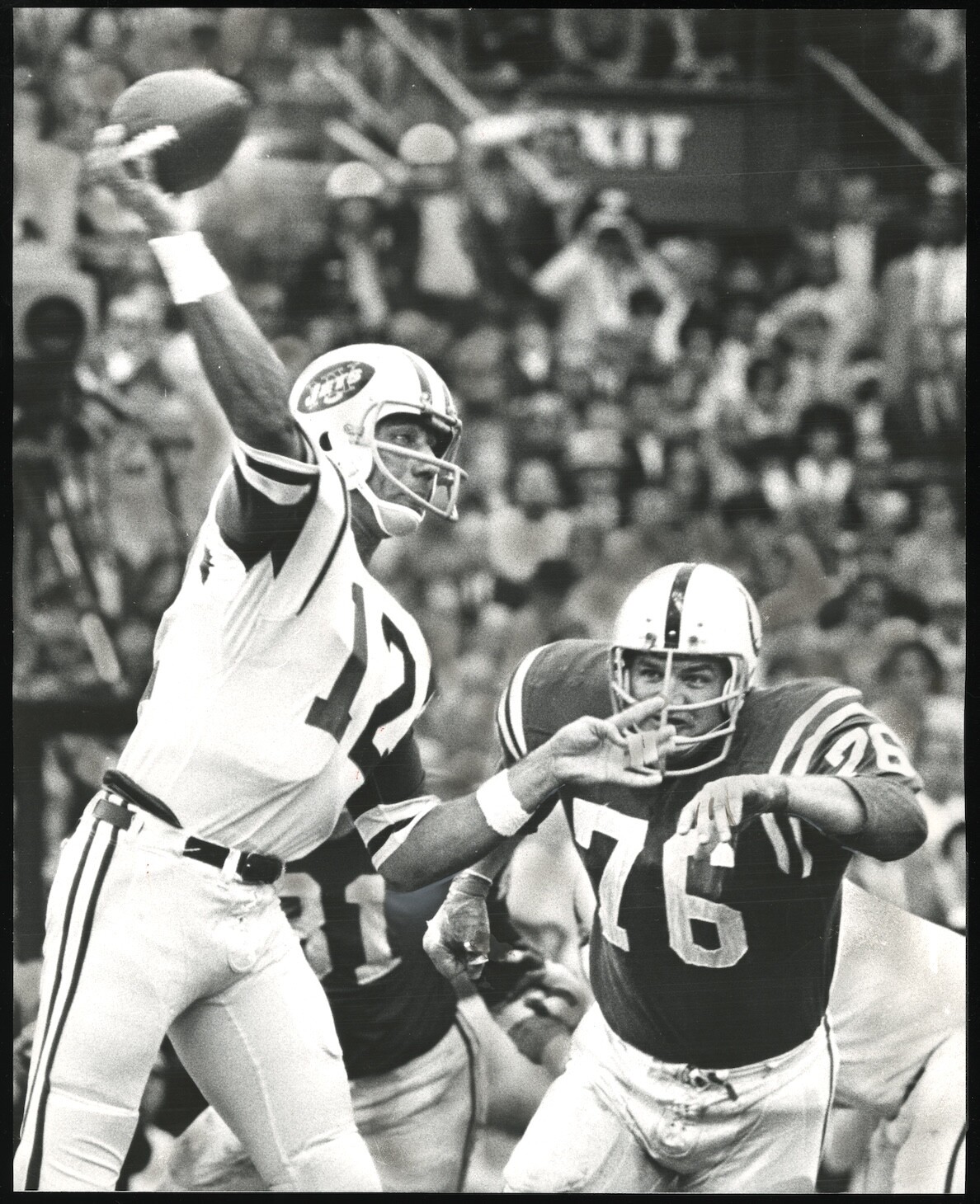 ジョー・ナマス ニューヨーク・ジェッツ ジャージ 1969年 1969 New York Jets Super Bowl Champs Team Signed Jersey Joe