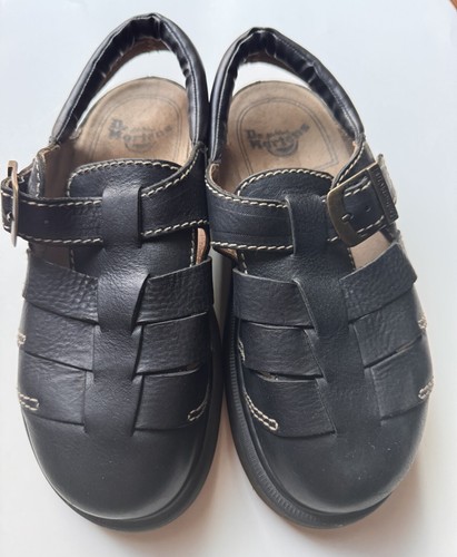 ドクターマーチン　ブラック サンダル 9 (US) / 42 (EU) 28cm Dr.Martens ドクターマーチン ライカー サンダル RYKER BLACK