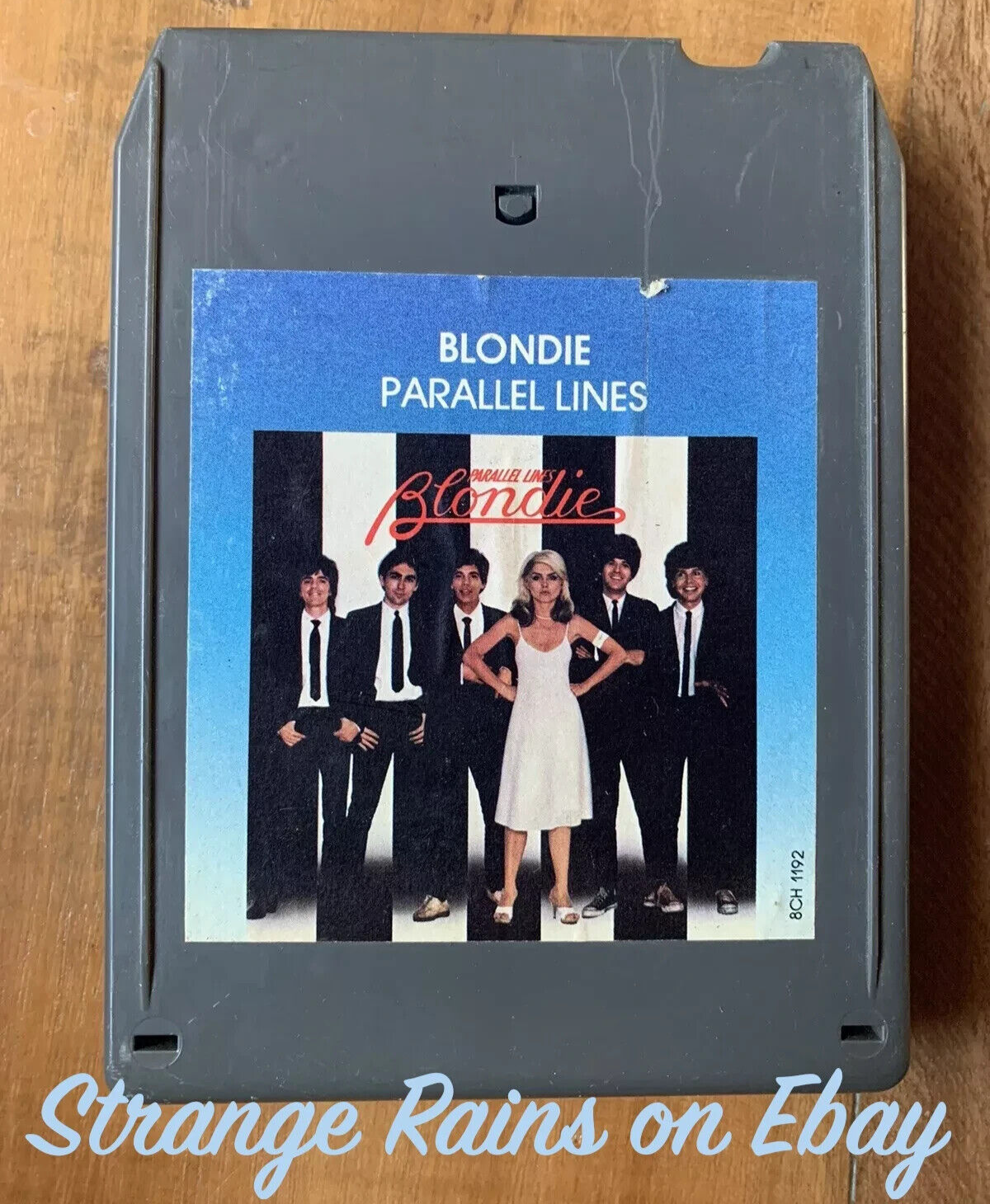 1978 Vintage BLONDIE Parallel Lines 8 Track Tape 8CH 1192
