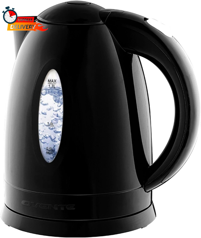 Electric Kettle, Hot Water, Heater 1.7 Liter - BPA Free Fast