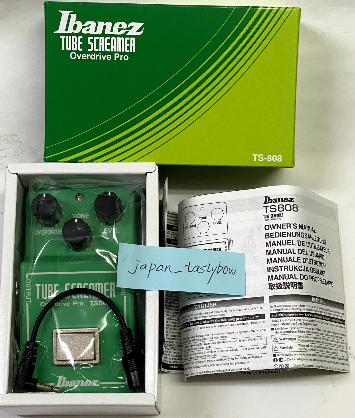 IBANEZ TS-808 TS808 Tube Screamer Guitar Effect Pedal IBANEZ TS-808 TS808 Tube Screamer Guitar Effect Pedal