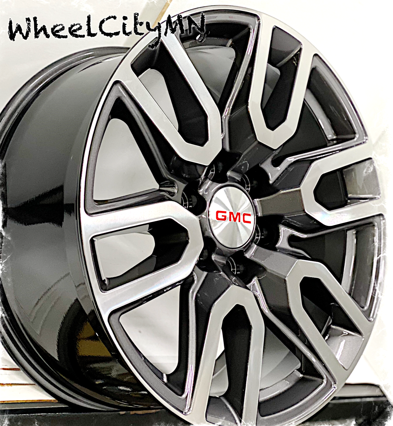 新品,張上込み,Prince,CTS SIERRA-05 OS,G2 05 06 07 08 GMC SIERRA 1500 PICKUP DENALI 17X7.5 OEM WHEEL