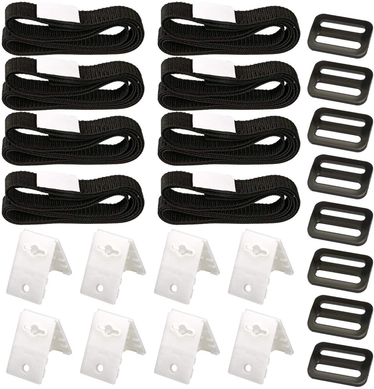 Pool Solar Cover Reel Attachment Kit,Solar Cover Reel Straps Solar Blanket Strap