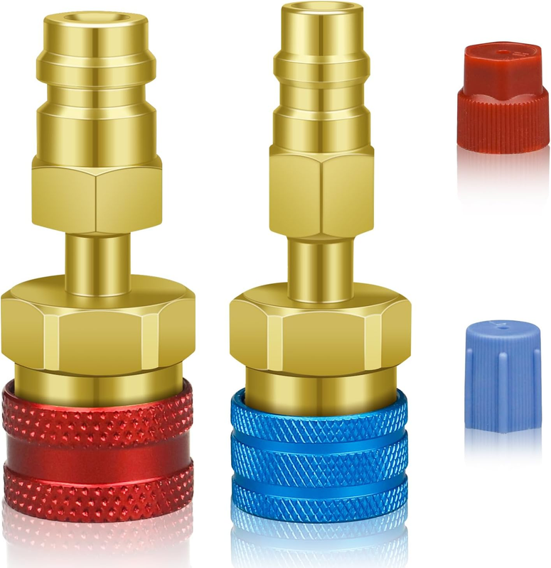 R1234YF Adapter, R1234YF to R134A Quick Coupler, 1234Yf to 134A Quick Coupler, H