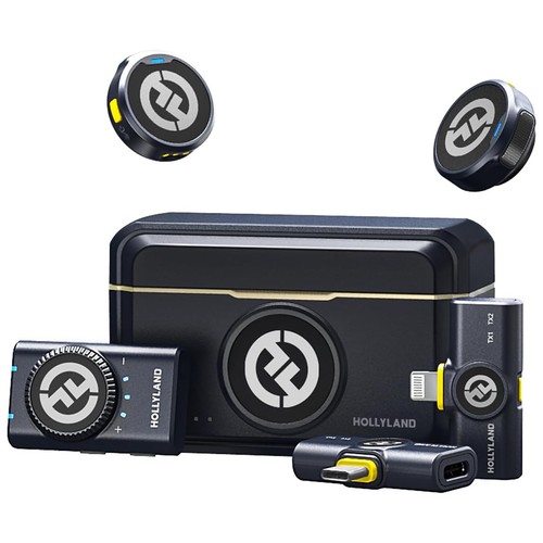 【未使用】Hollyland Lark M2 Combo Hollyland LARK M2 DUO 2-Person Wireless Combo Microphone