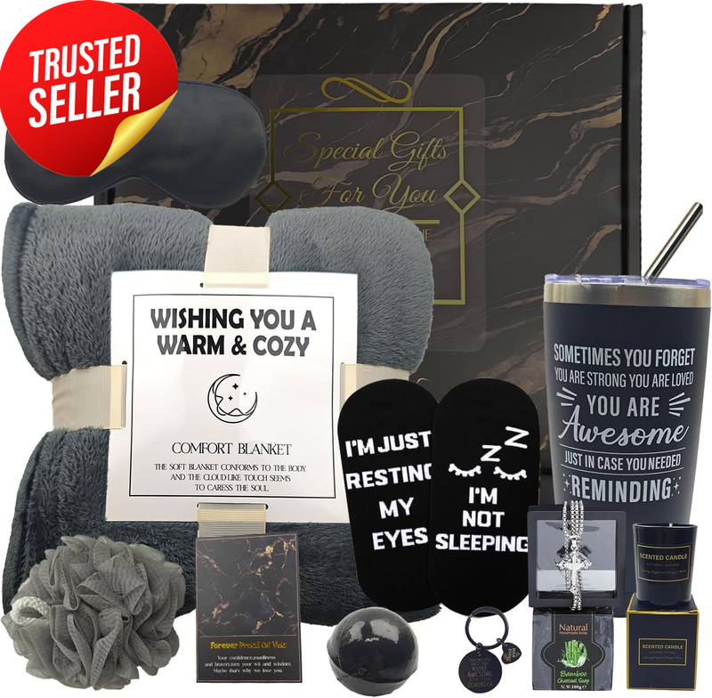 Gifts for Men Dad Him, Men'S Self Care Gift Get Well Relaxing Spa, Premium Gift