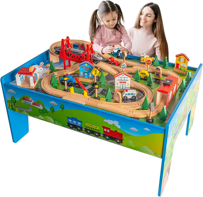 Train table for kids new arrivals