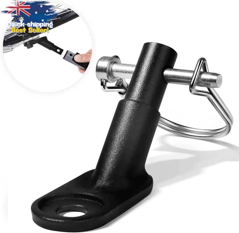 Bike Trailer Hitch Coupler, Rust-Proof Metal Adapter for Kids Cargo Pets