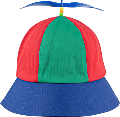 Blue Adult Propeller Hat Baseball Cap with Detachable Propeller