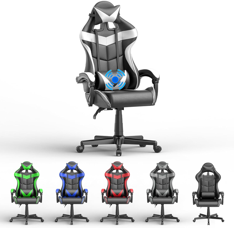 With Massage,ergonomic Gamer Chair,racing Game Chair,pc Compu