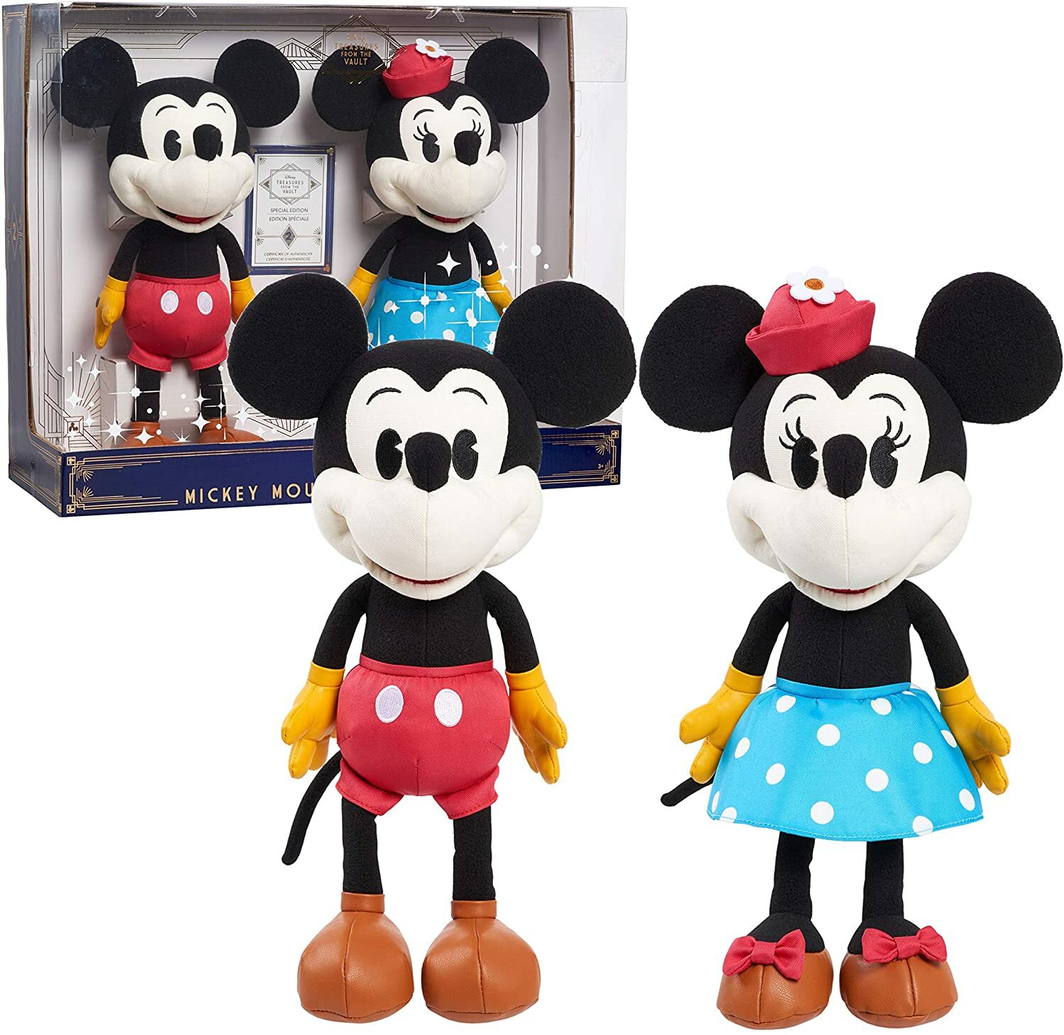 Disney Treasures from The Vault, Limited Edition Mickey Mouse and Minnie Mouse P