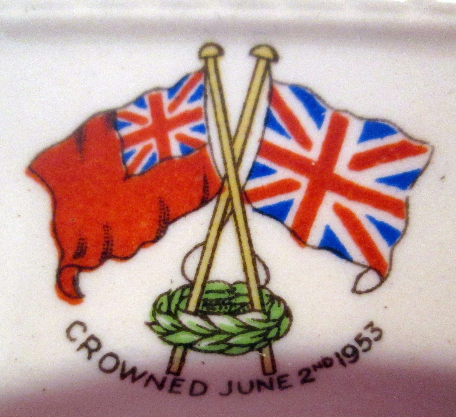 Queen Elizabeth II 1952 Coronation Collector Plate Alfred Meakin msc15