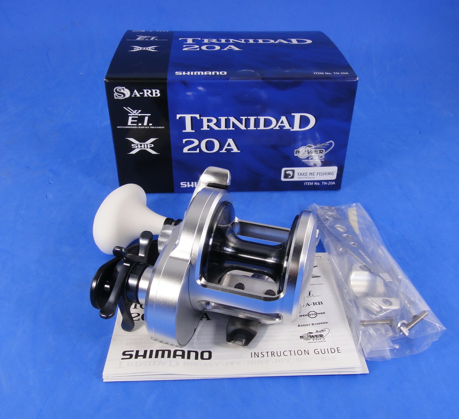 TRINIDAD RICARDOα 2BA 22g NEW SHIMANO TRINIDAD 20 A TN-20A STARDRAG FISHING REEL *FREE