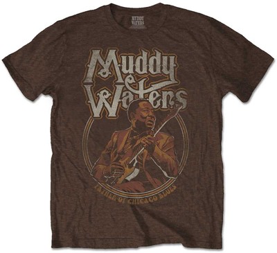 MUDDY WATERS Father Of Chicago Blues T-SHIRT OFFICIAL MERCHANDISE