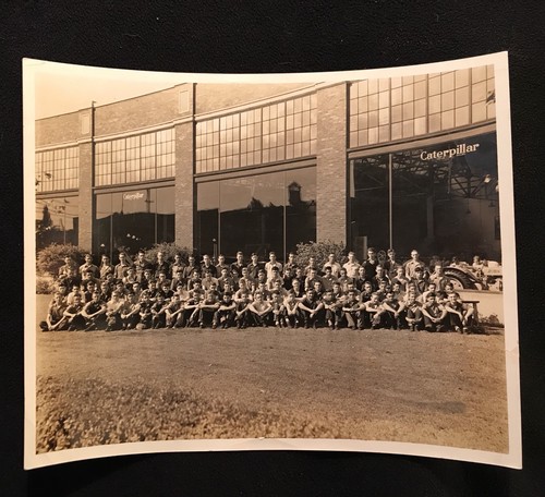 Caterpillar Tractor Vintage Lot Of 3 Photographs