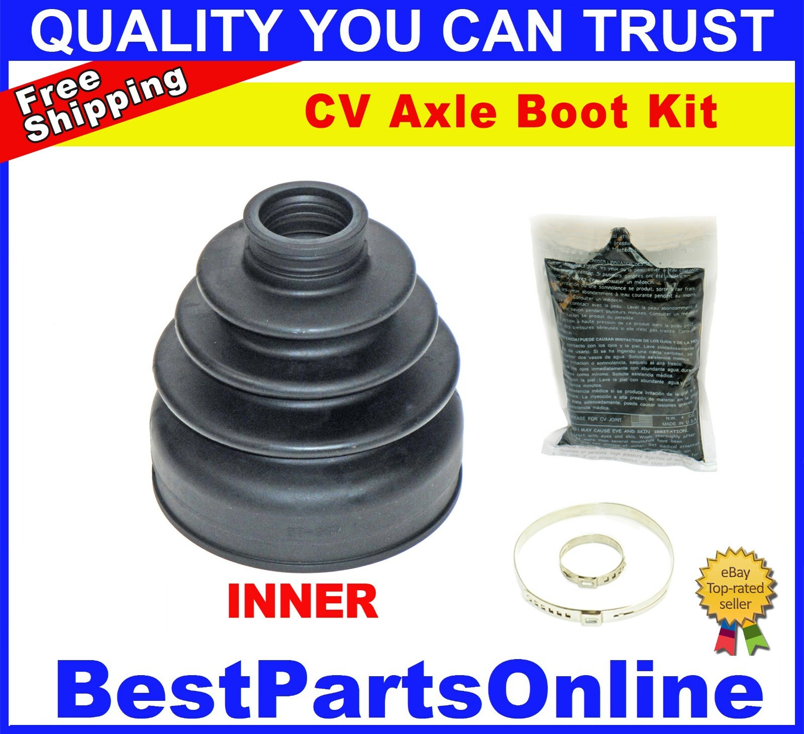 bkanaページ 2009-2013 Mazda 6 S Series 3.7L Inner Side CV Axle Boot Kit