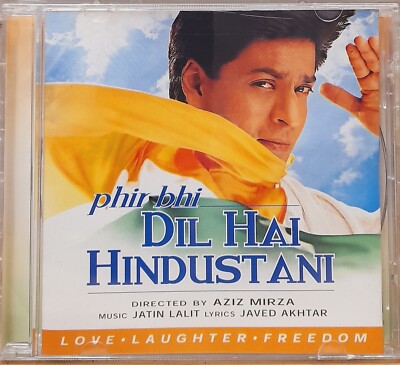 Phir Bhi Dil Hai Hindustani Shahrukh Khan Bollywood Hindi Movie OST Audio CD