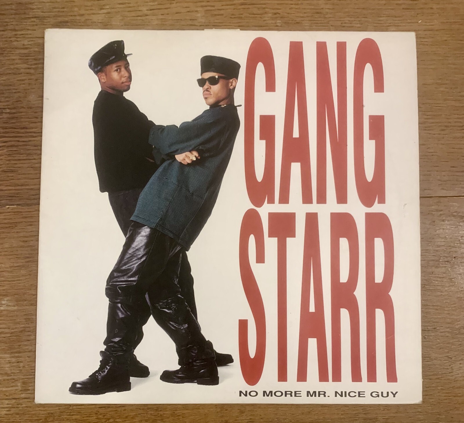 Germany 1989 GANG STARR ‎No More Mr. Nice Guy LP Hip Hop
