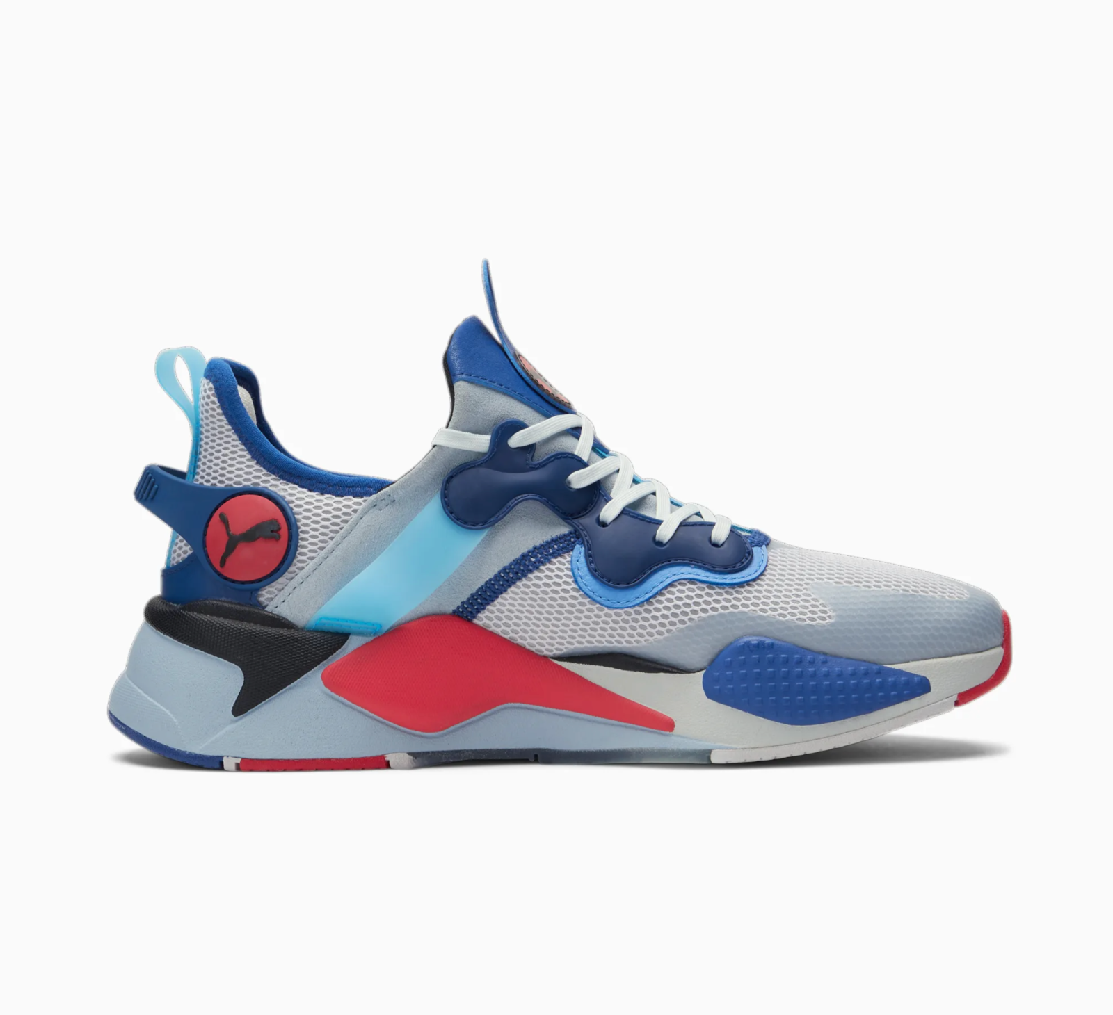 Pre-owned Puma X Thundercats Panthro Rs-x T3ch Clyde Royal Blue Harbor Mist White Red Rsx