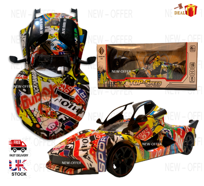 Speedy graffiti remote control on sale car