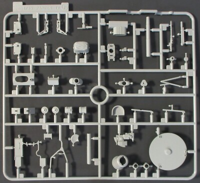 Dragon 1/35 Scale Pz.Kpfw.IV Ausf.D w/5cm L/60 - Parts Tree F from Kit No. 6736