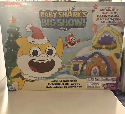 Baby Shark's Big Show Advent Calendar 24 Days of Fishmas Fun Nickelodeon Toys