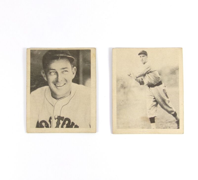 1930s Play Ball Gum Inc Cards, 55. Floyd Vaughan And 101. Roger Cramer