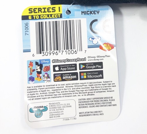 Disney Crossy Road Mickey and Minnie mouse plush figures Lots of 3