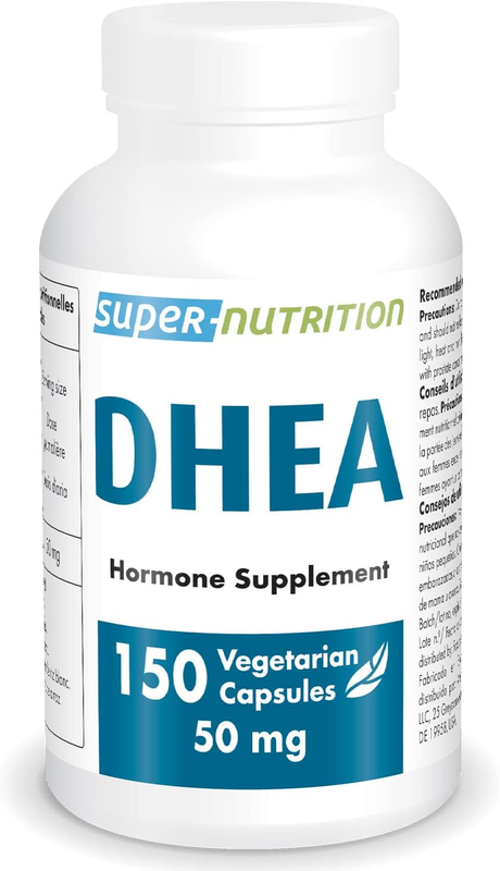 Supersmart DHEA 50Mg - Essential Supplement for Daily Use | Non-Gmo & Gluten Fre