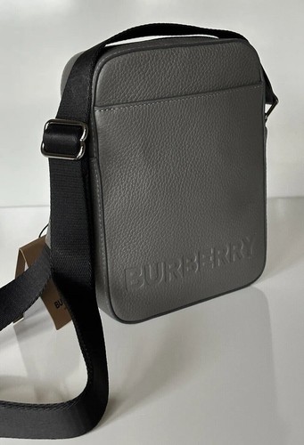 ショルダーバッグ Burberry Ripstop Crossbody - Burberry - Nylon - Grey バーバリー BURBERRY ショルダーバッグ ボディバッグ ジェット