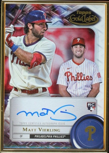 2022 Topps Gold Label - Matt Vierling #FA-MV
