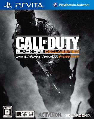 SPvitaブラックオプス PS Vita Call of Duty Black Ops Declassified Activision Japan