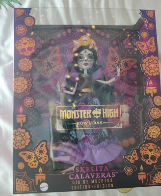 Monster High Howliday Dia De Muertos Skelita Calaveras Doll