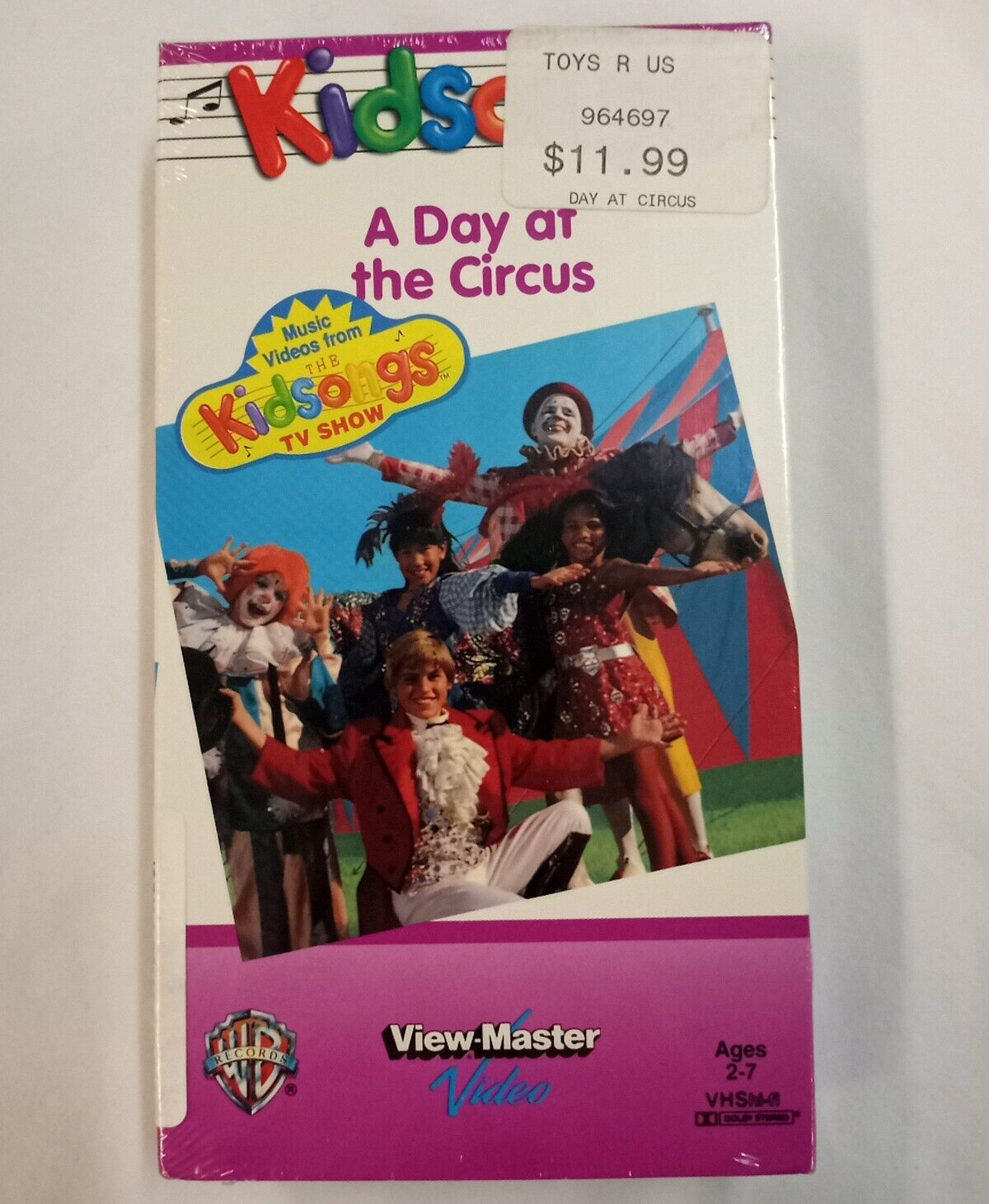 Kidsongs: A Day at the Circus (VHS 1987) ViewMaster Video