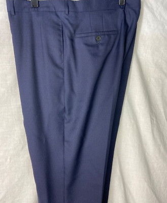 Paul Smith Navy Loudon The Kensington Checkered W36
