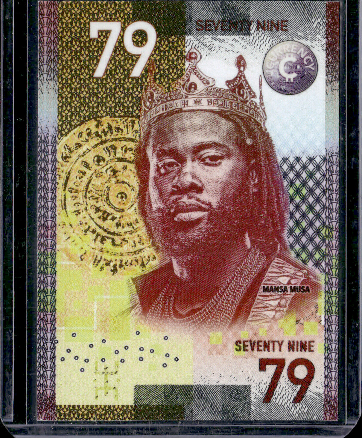 2024 Cardsmiths Currency SERIES 4 COLD FOIL MANSA MUSA 79 S4 2024 Cardsmiths Currency SERIES 4 COLD FOIL MANSA MUSA 79 S4