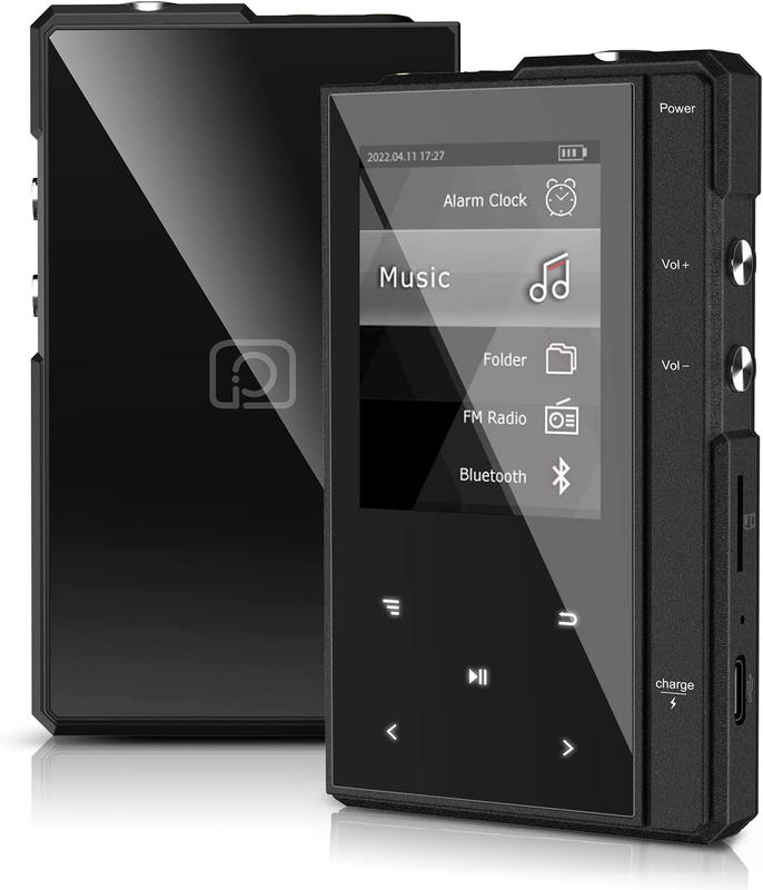 With Bluetooth 5.0,  Z6 Music Audio Player With Speaker, Metal B