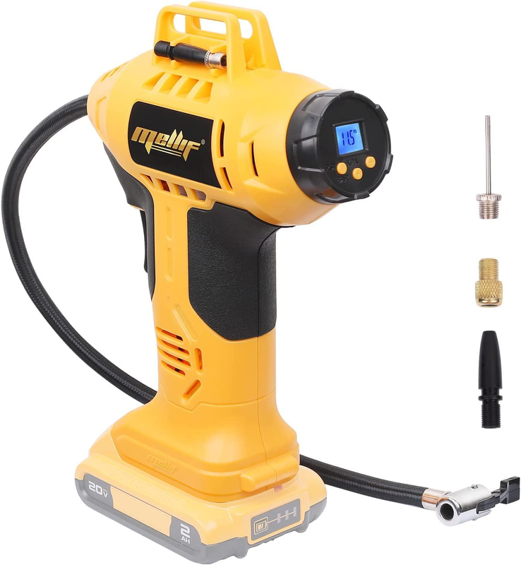 Tire Inflator Air Compressor, or Dewalt 20V Max Battery 160PSI Cordless Portable