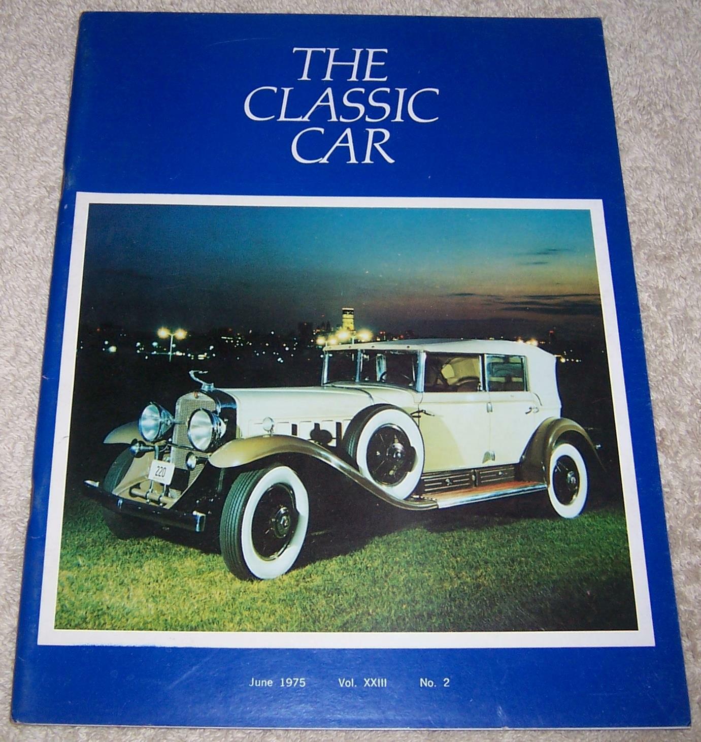 The Classic Car Magazine June 1975 | eBay