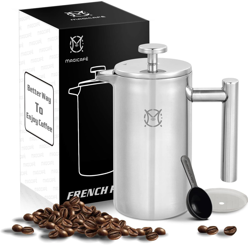 Coffee Maker &ndash; Single Serve 1 Cup Small Stainless Steel Th