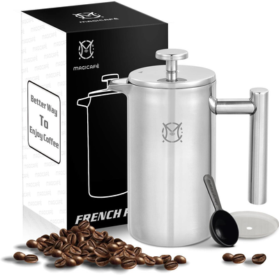 Coffee Maker &ldquo; Single Serve 1 Cup Small Stainless Steel Th